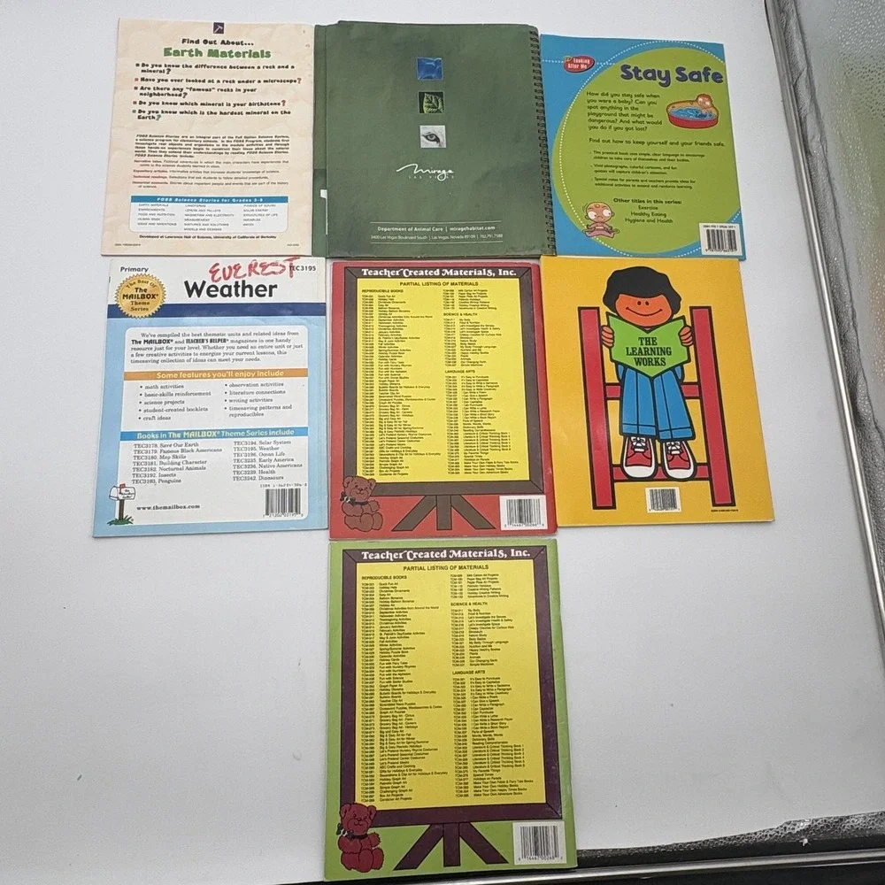 Children's Educational Science Weather Lot 13 Activity Books Multi PB Kids‎